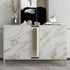 White Marble Peel and Stick Wallpaper - 16" 118" Granite Contact Paper, Self Adhesive Waterproof for Furniture