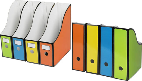 Simple Houseware Magazine File Holder Organizer Box, 12 Pack