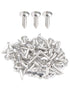 #6 x 1/2" Wood Screws, 100PCS Truss Head Phillips Self Tapping Screws, 18/8 Stainless Steel by IMSCREWS