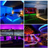 WS2812B 3.3FT/1M 60LEDs/m Programmable 5050SMD IP30 DC5V SEZO LED Strip Light Individually Addressable Digital RGB