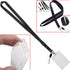 YOUOWO Clear ID Badge Holder Vertical with Black Lanyards, Detachable Buckle Safety Lanyard