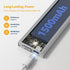 V4light 1500mAh Dimmable 3 Closets (9 Rechargeable Motion Sensor Under Cabinet Light, Magnetic LED Bar with Battery