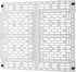 Legrand - OnQ Universal Mounting Plate 10 Inch, Secure Devices in Structured Media Enclosure, White, AC1040F