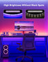 5V Light,9.84ft/3m MIWISE USB RGB COB LED Strip Tape Lights,RF & App Control,Music Sync,Ultra Bright Color Changing