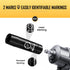 1/2" Drive Deep Impact Socket, 12mm Premium Metric Socket, 6 Point, Cr-V Steel