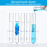 12pcs 35ml Glass Test Tube, 20x150mm Propagation Tubes for Plants, Borosilicate Clear Glass Test Tube Vase