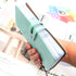 Padike RFID Credit Card Holder, Business Card Organizer with 96 Card Slots, Light Green Credit Card Protector
