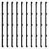 9 in Inside Foam for Metal Roofs, Classic Rib Profile Foam Closure Strips for Metal Roofing Panels (10 Pcs)