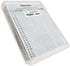 Tabbies Patient Sign-In Label Forms | 8-1/2" x 11" Form, Blue, 23 Labels/Sheet, 125 Sheets/Pack