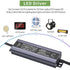 ANYTITI IP67 60W DC12V 5A 3-Prong 4.5feet LED Driver,LED Power Supply Waterproof Output Plug