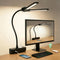 Drevet LED Desk Lamp for Home Office, Eye-Caring Clip-On Desk Light with Flexible