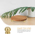KaiYeA 8pcs Brass Cutting Board Feet Brass Wooden Box Ball Shaped Polished Tray Risers Serving Board Pedestal Legs