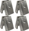 Century Drill & Tool 72994 2 x 4 Steel Sawhorse Brackets, Set of 4 for Home Improvement, Toolbox Accessories