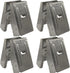 Century Drill & Tool 72994 2 x 4 Steel Sawhorse Brackets, Set of 4 for Home Improvement, Toolbox Accessories