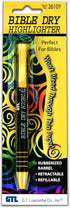 G T Luscombe Bible Dry Highlighter - Yellow Carded
