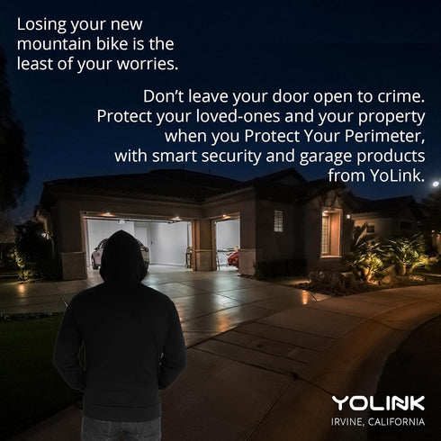 YoLink Garage Door Controller - World's Longest Range Remote Control for Existing Garage Door Opener, YoLink Hub