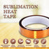 Polyimide Film Adhesive Tape, High Temperature Tape 1 inch x 36 Yds, No Residue Heat Resistant Tape