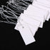 Shappy 300 Pcs White Price Display Tags, 0.8 x 1.58 Inches, Marking Labels with Elastic String