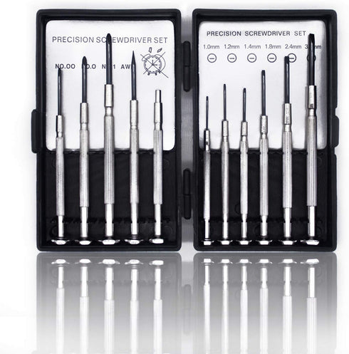 KALIM 11PCS Mini Precision Screwdriver Set, Small Screwdriver Set for Electronics, Toys, Computer,