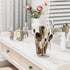 MaxGear 2 Pack Clear Acrylic Cylinder Pen Holder, Round Pencil Cups for Desk, Makeup Brush, Utensil Organizer