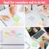 HappyHapi Sticky Notes 3x3 Inches Bulk, 36 Pack 3600 Sheets Colored Self-Stick Pads for Office, School, Home