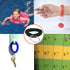 Smanzu 10 Pieces Colorful Wrist Coil Keychain Wristband Spiral Key Ring Bracelet Key Holder for Pool Gym ID Badge(Solid