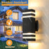 1 Pack Light,14W IP65 3000K 1100LM tewei LED Square Up and Down Lights Outdoor Wall Mount Warm White, Modern Fixtures