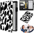 Dikoer PU Leather Server Books for Waitress, 7 Large Pockets with Zipper, Pen Holder Personal Organizer Wallet, Cow