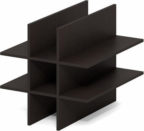 9-Compartment Furinno Cubicle Cube Insert, Cube Organizer, Geometric Shelf Accessory, Fits into Furinno Triple Thick