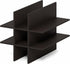 9-Compartment Furinno Cubicle Cube Insert, Cube Organizer, Geometric Shelf Accessory, Fits into Furinno Triple Thick