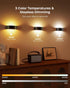 5000mAh 15 3 Dimmable, Motion Sensor Wall Light, Rechargeable Battery Operated Motion Sensor Light Indoor with Remote