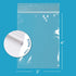 GPI - 3" X 4" Clear Plastic Zip Bags, 100 Count, Heavy-Duty 4 Mil Thick Durable Poly Baggies With Resealable Zipper Lock, Hang-Hole For Display. by GPI POLY