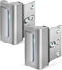 Home Security Door Lock, 2 Pack Childproof Door Reinforcement Lock with 3