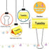Tenare 6 Pieces Teacher Essentials Large Binder Clips, 2 Inches Teacher Binder Paper Clips for Classroom Supplies