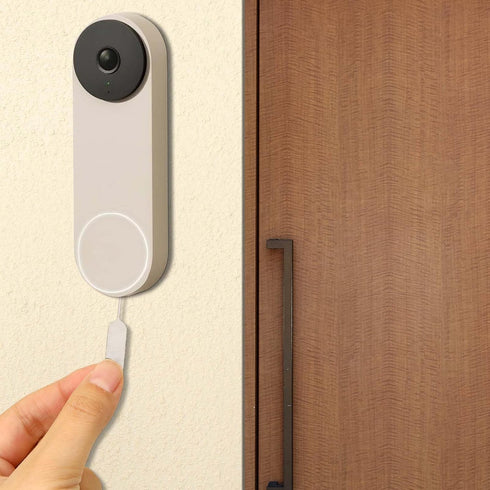 2-Pack Doorbell Key Tool, Security Key Replacement Tool for Arlo, Nest, Eufy Video Doorbell, Release Removal Pin