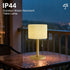 FUYO 7 4000mAH Dimmable Shower Lamp Waterproof Warm White & Colors, Battery Powered Lamp Cordless with Remote
