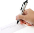 Tombow 56068 AirPress Ballpoint Pen, White, 1-Pack. Pressurized Pen Easily Writes Overhead and on Wet Paper by Tombow
