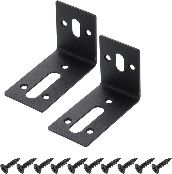 uxcell 2Pcs Adjustable L-Shape Corner Brace, 57 x 83 x 45mm 2