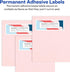 Avery Matte White Shipping Labels, Sure Feed Technology, Permanent Adhesive, 3-1/3" x 4", 120 Labels (8254)