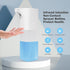 550ml, 8.9x2.9x10.3cm Touchless Alcohol Spray Dispenser, Infrared Induction Sprayer, Automatic Hand Sanitizer, White