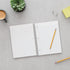 Staples 1-Subject Notebooks, 8" x 10.5", College Ruled, 70 Sheets, 6/Pack (ST58376C)