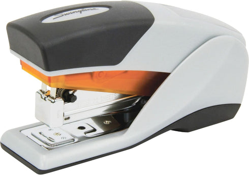 Swingline Desktop Stapler, Compact Size, 25 Sheet Capacity, Optima 25 in Orange/Gray
