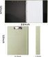 Three Ring Binder with Clipboard, 1 Inch Linen Cover for 8.5" x 11" Paper, 2 Interior Pockets for School and Business