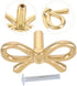 Vintage Brass Bow Drawer Handle for Cabinets and Furniture