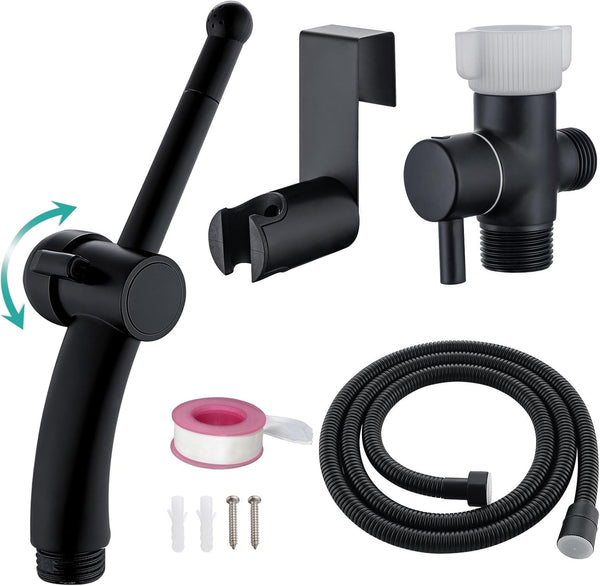 BARROCK Advanced Handheld Bidet Sprayer Set for Toilet, Bathroom Ergonomic Jet Bidet