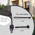 Lihopefe 5 Bungee kit Pieces with Pull Ring end Cover, General Replacement of Outdoor Roller Shutter Door/Indoor Roller