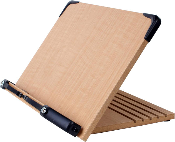 BS1500 Portable Adjustable Foldable Bookstand Holder, 11.8x8.5 for Reading Hands-Free, Large Textbooks & Tablets