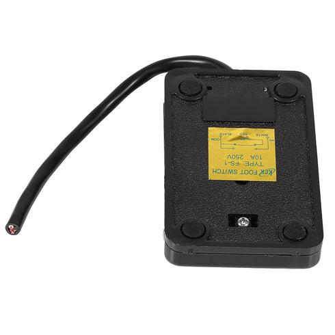 Foot Switch Pedal, Momentary Operated Control ON Off Switch, Nonslip Power Electric Controller for Woodworking