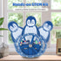 DIY Penguin Soldering Kit, Wobbling Penguin Soldering Project with Motion-Activated RGB Lights, Back to School
