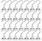 Strong Neodymium Magnetic Hooks, 22lbs Heavy Duty Rare Earth Hooks for Hanging, Pack of 28